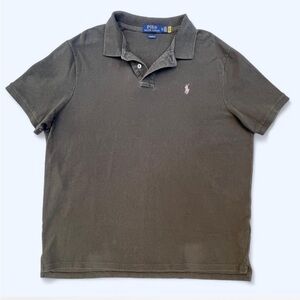 Polo Ralph Lauren Men's Olive Green Polo Shirt golf classic dadcore